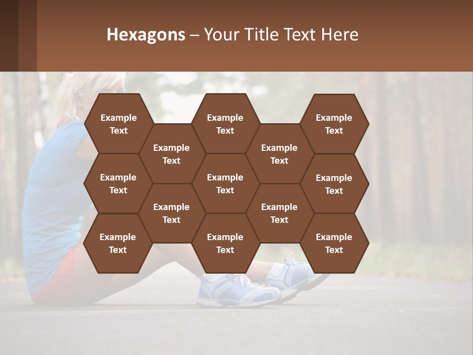 Blond Body Life PowerPoint Template