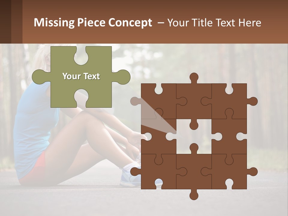 Blond Body Life PowerPoint Template