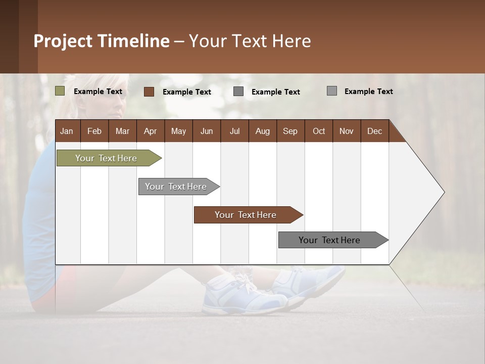 Blond Body Life PowerPoint Template