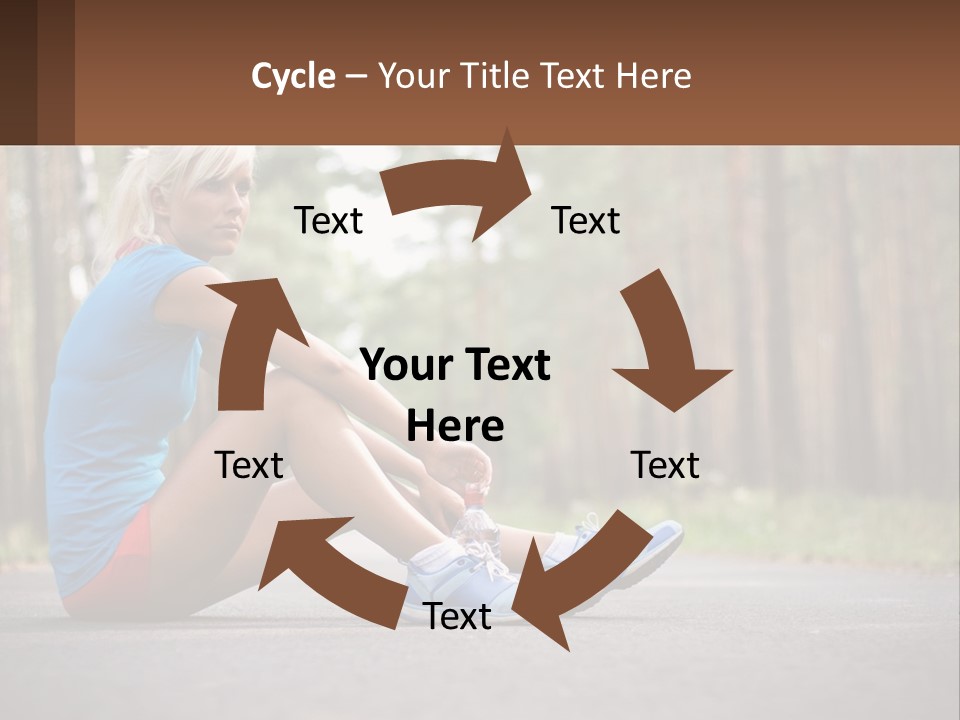 Blond Body Life PowerPoint Template