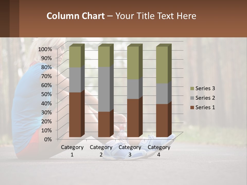 Blond Body Life PowerPoint Template