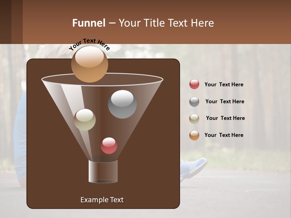 Blond Body Life PowerPoint Template