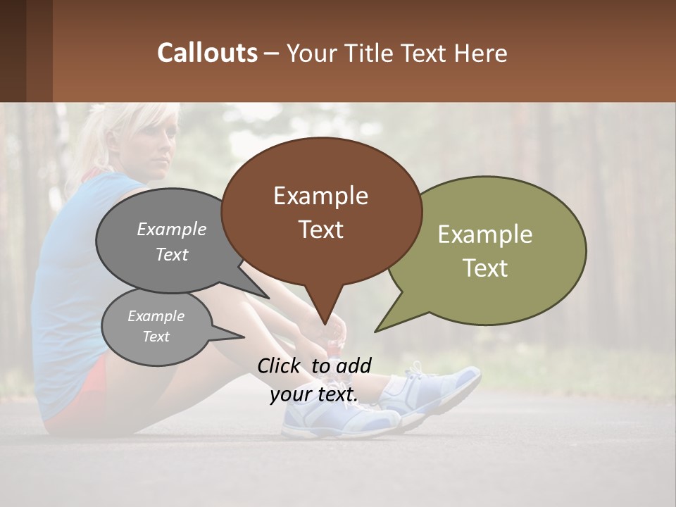 Blond Body Life PowerPoint Template