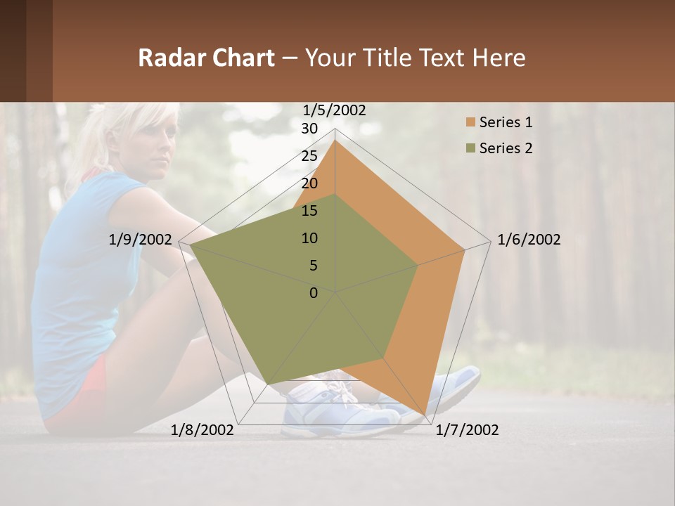 Blond Body Life PowerPoint Template