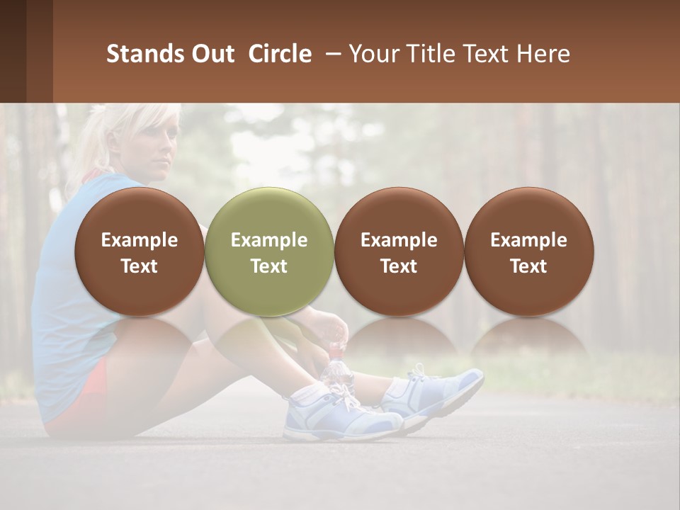 Blond Body Life PowerPoint Template