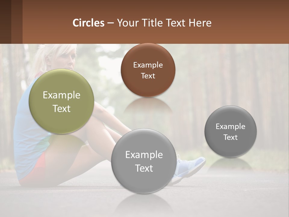 Blond Body Life PowerPoint Template