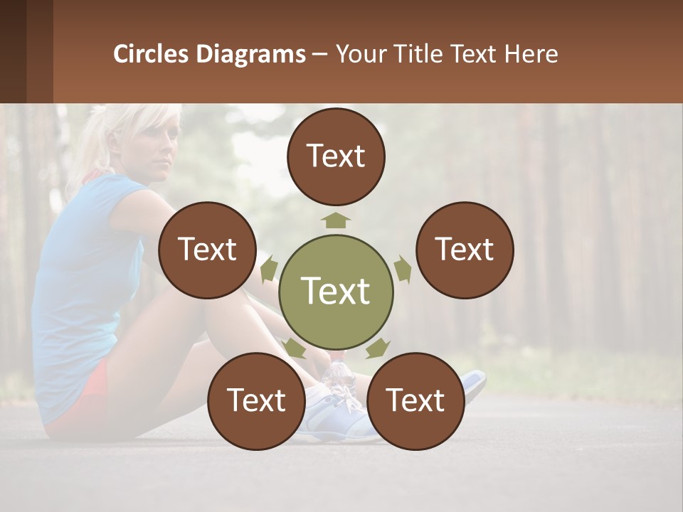 Blond Body Life PowerPoint Template