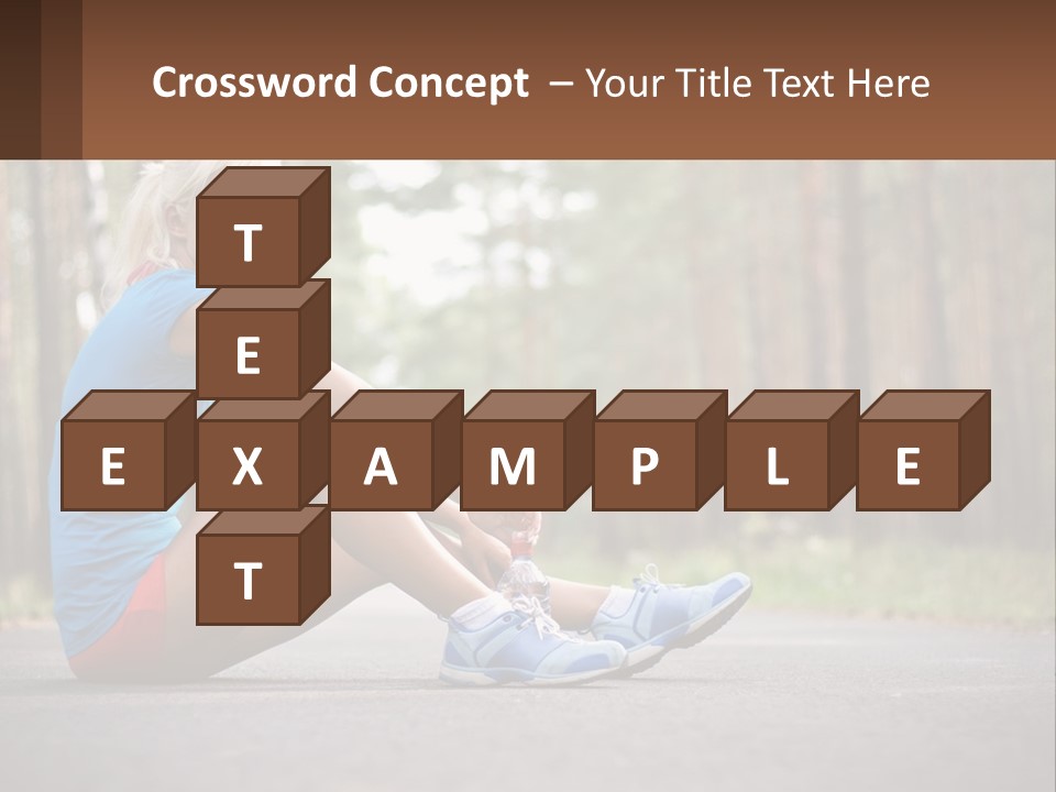 Blond Body Life PowerPoint Template