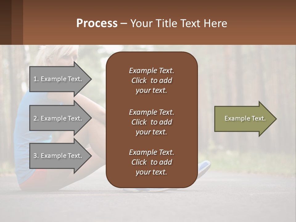 Blond Body Life PowerPoint Template