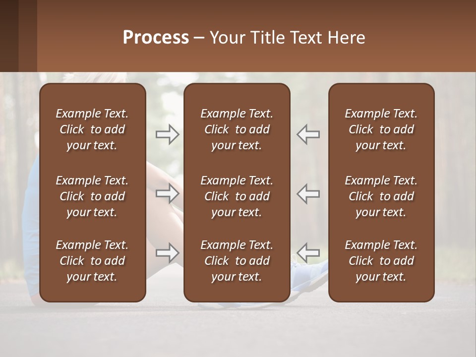 Blond Body Life PowerPoint Template