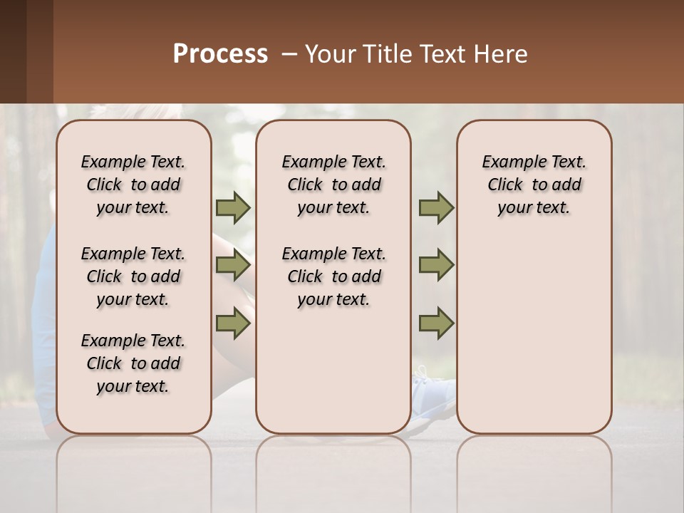 Blond Body Life PowerPoint Template