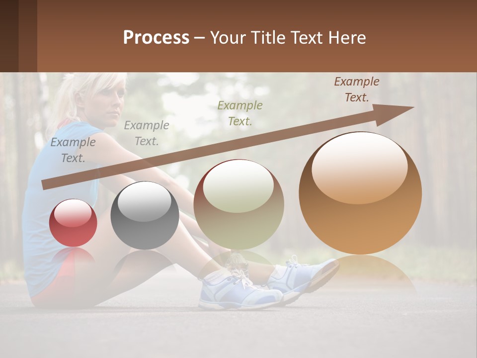 Blond Body Life PowerPoint Template