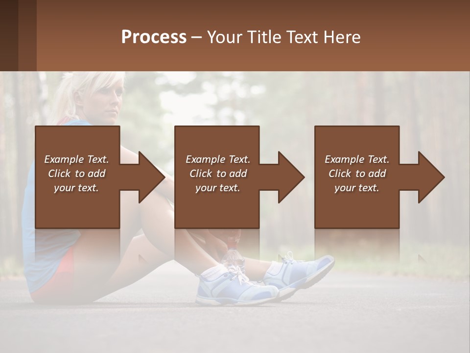 Blond Body Life PowerPoint Template