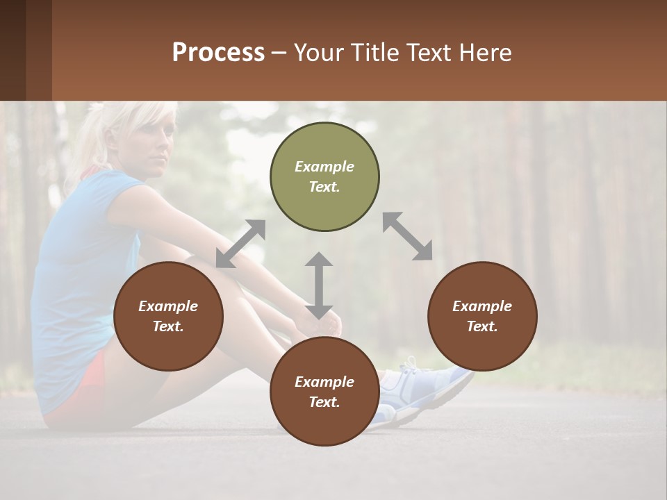 Blond Body Life PowerPoint Template