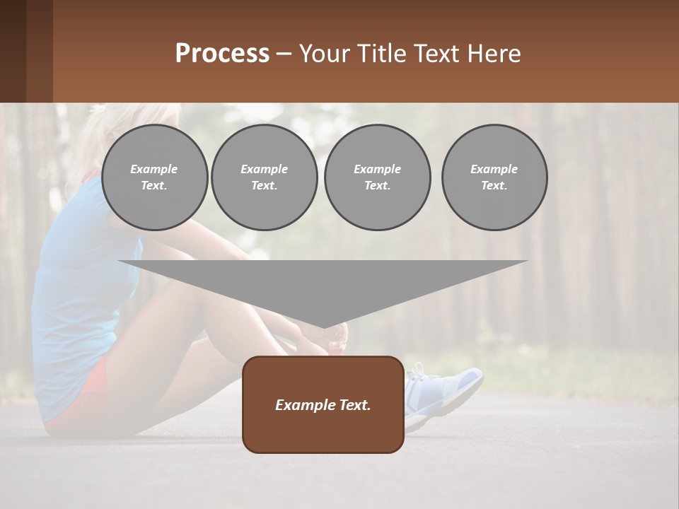 Blond Body Life PowerPoint Template