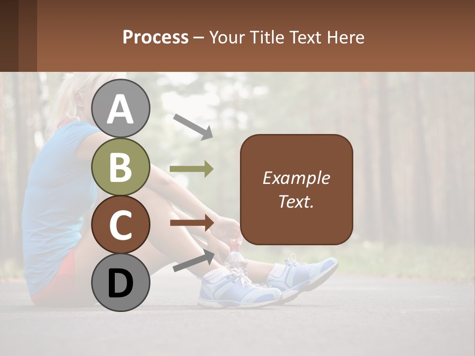 Blond Body Life PowerPoint Template