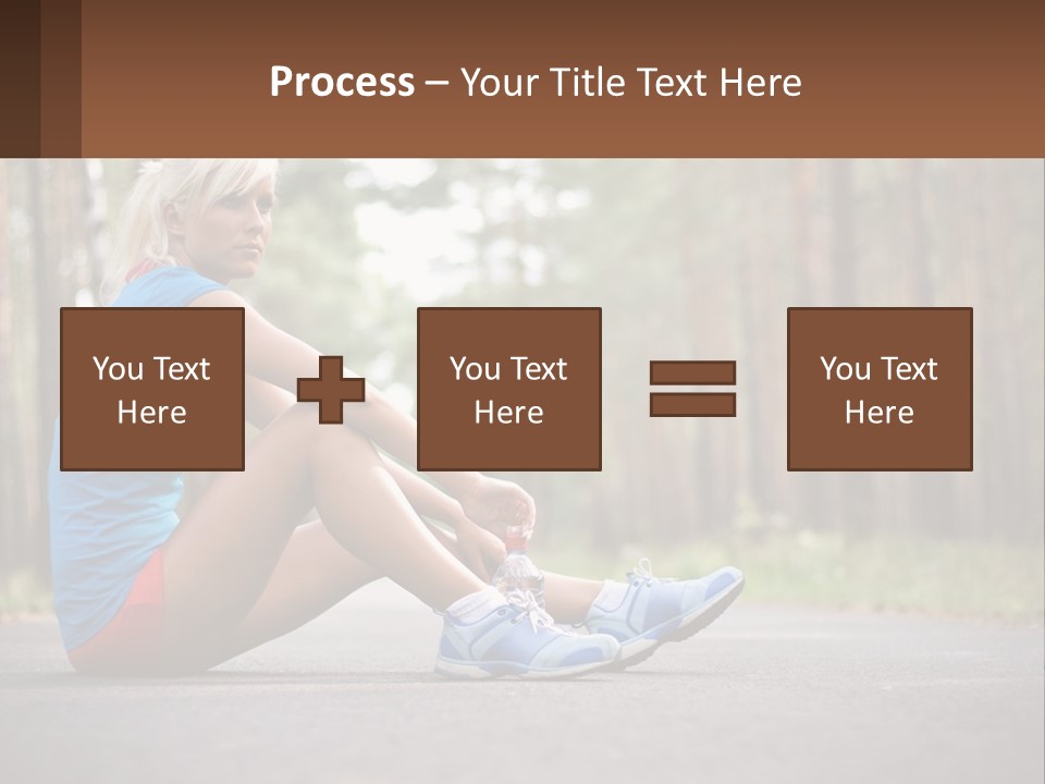 Blond Body Life PowerPoint Template