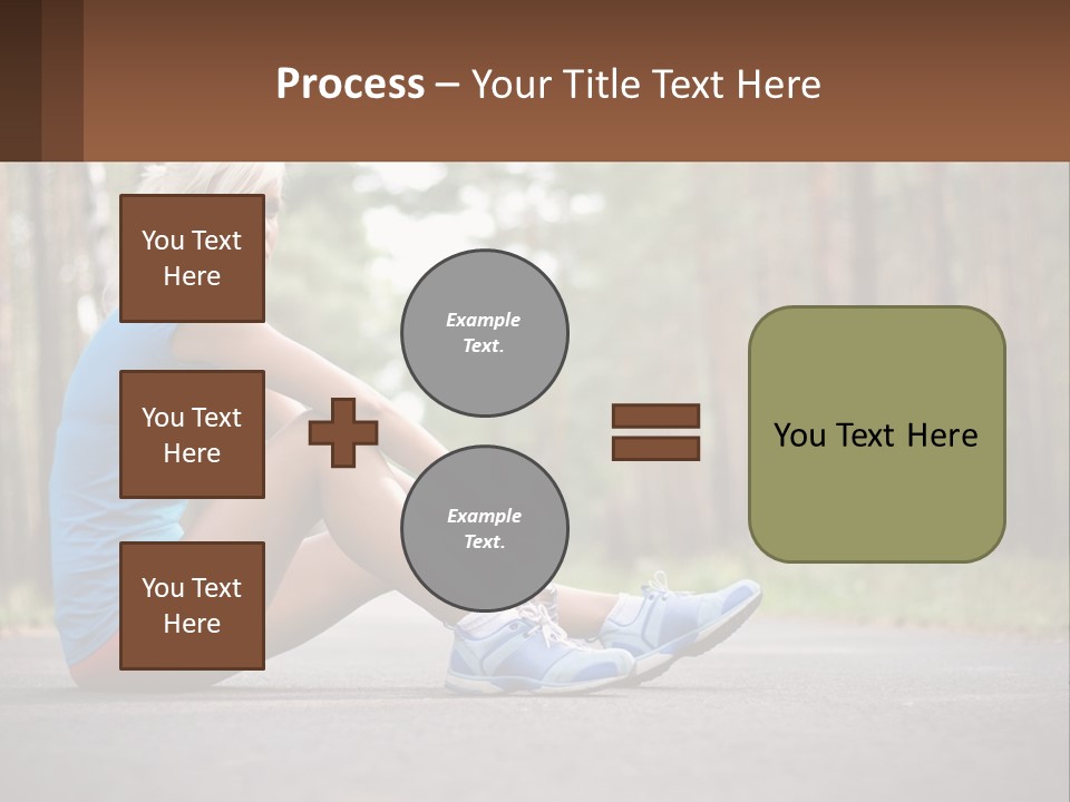 Blond Body Life PowerPoint Template