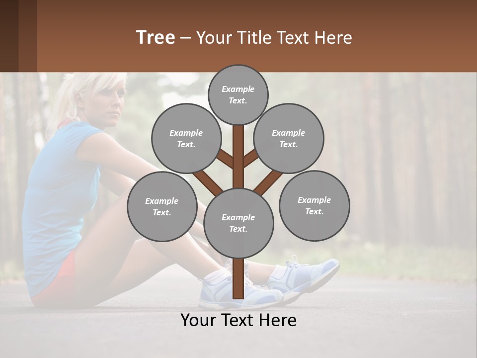 Blond Body Life PowerPoint Template