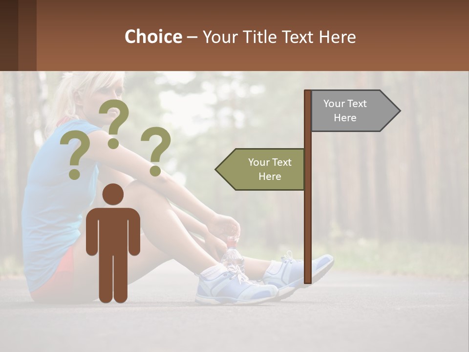 Blond Body Life PowerPoint Template