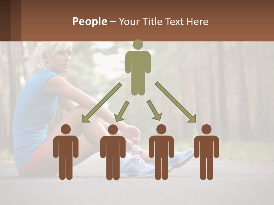 Blond Body Life PowerPoint Template