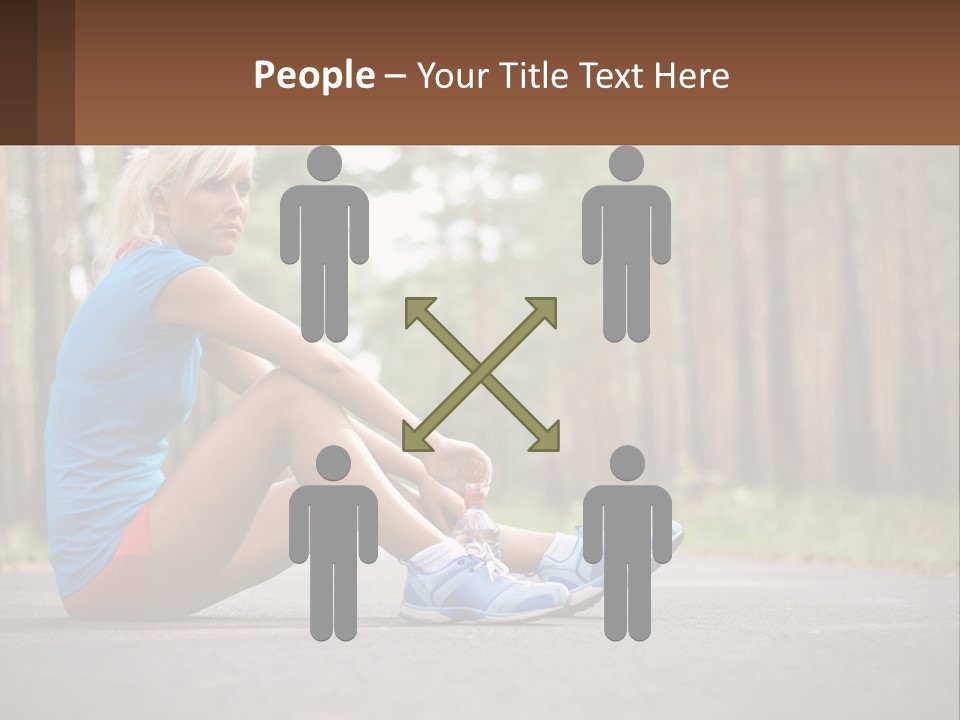 Blond Body Life PowerPoint Template