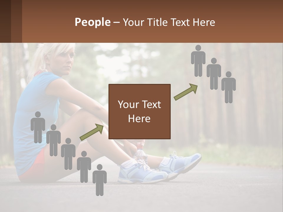 Blond Body Life PowerPoint Template