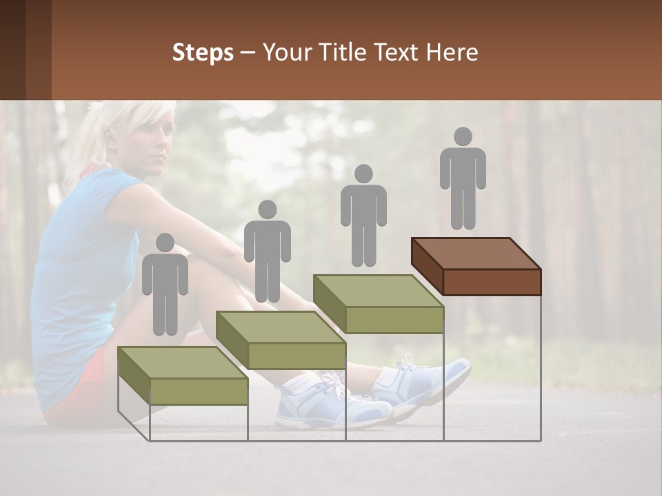 Blond Body Life PowerPoint Template