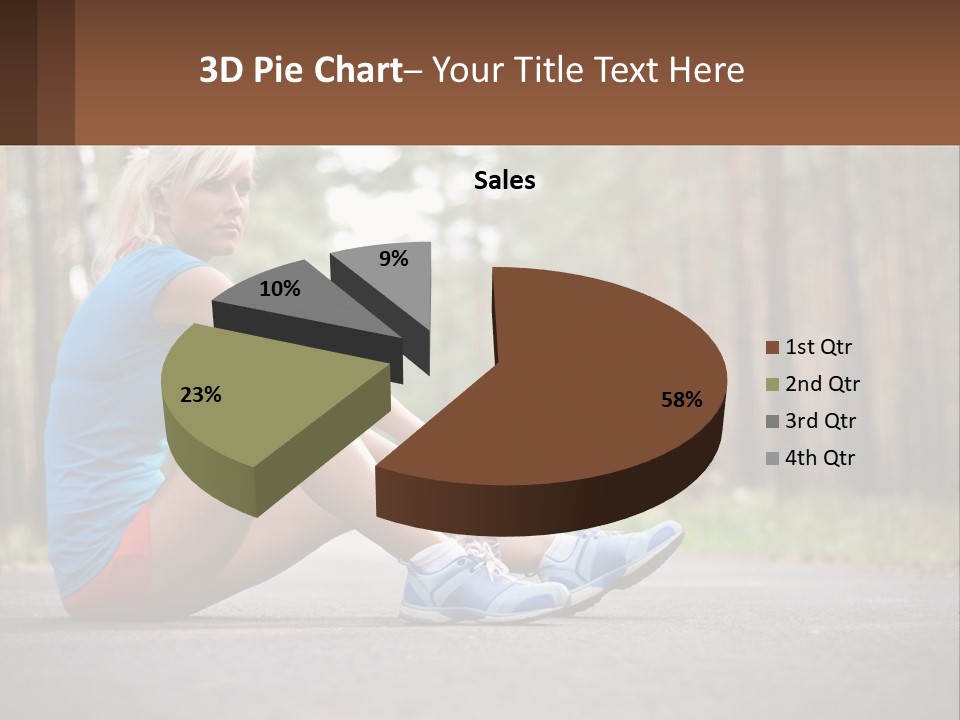 Blond Body Life PowerPoint Template