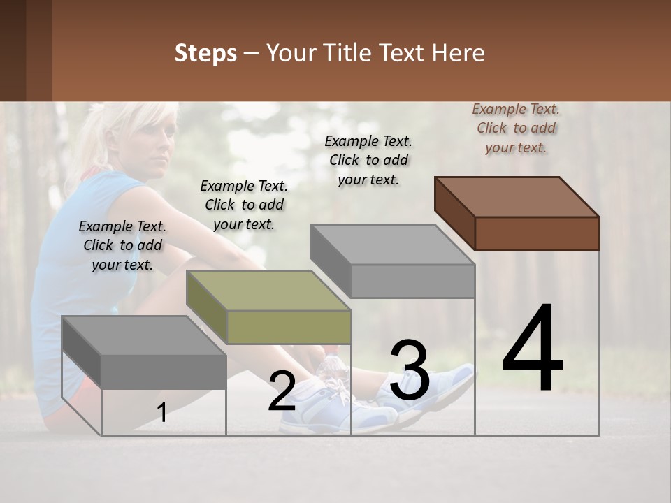 Blond Body Life PowerPoint Template