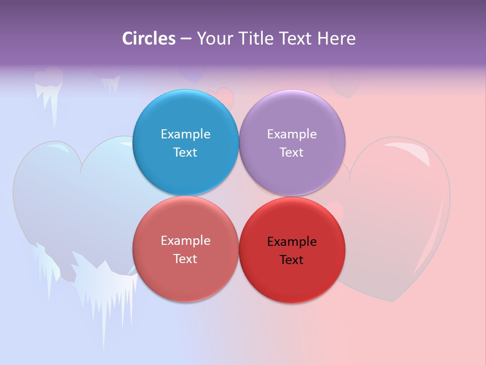 Red Hope Oneway PowerPoint Template
