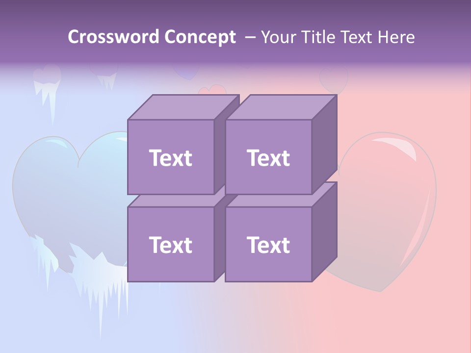 Red Hope Oneway PowerPoint Template