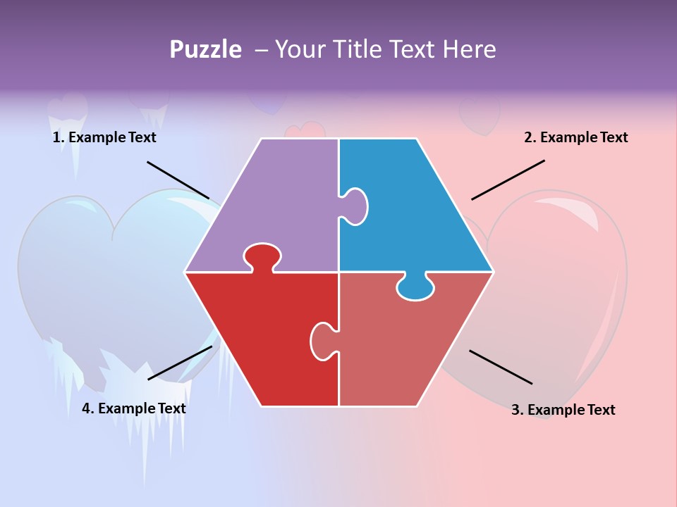 Red Hope Oneway PowerPoint Template