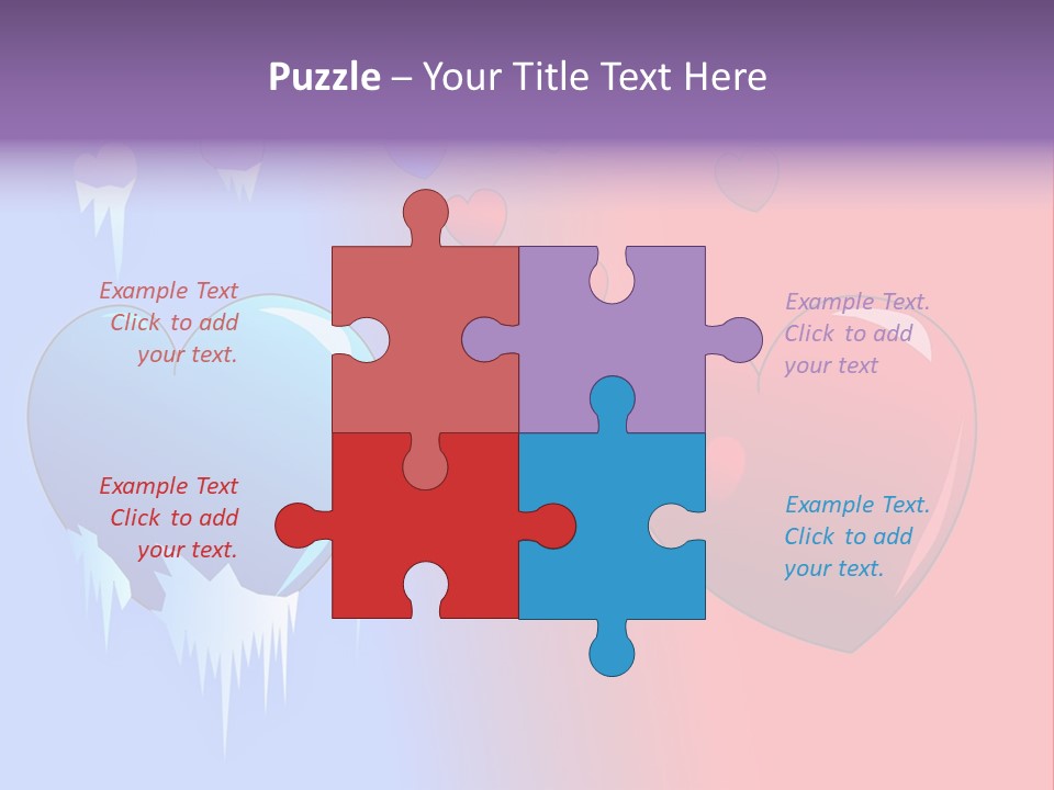 Red Hope Oneway PowerPoint Template