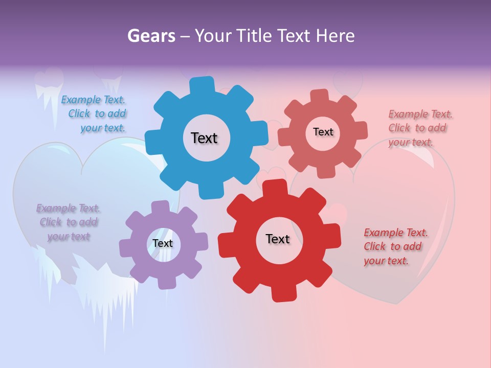 Red Hope Oneway PowerPoint Template