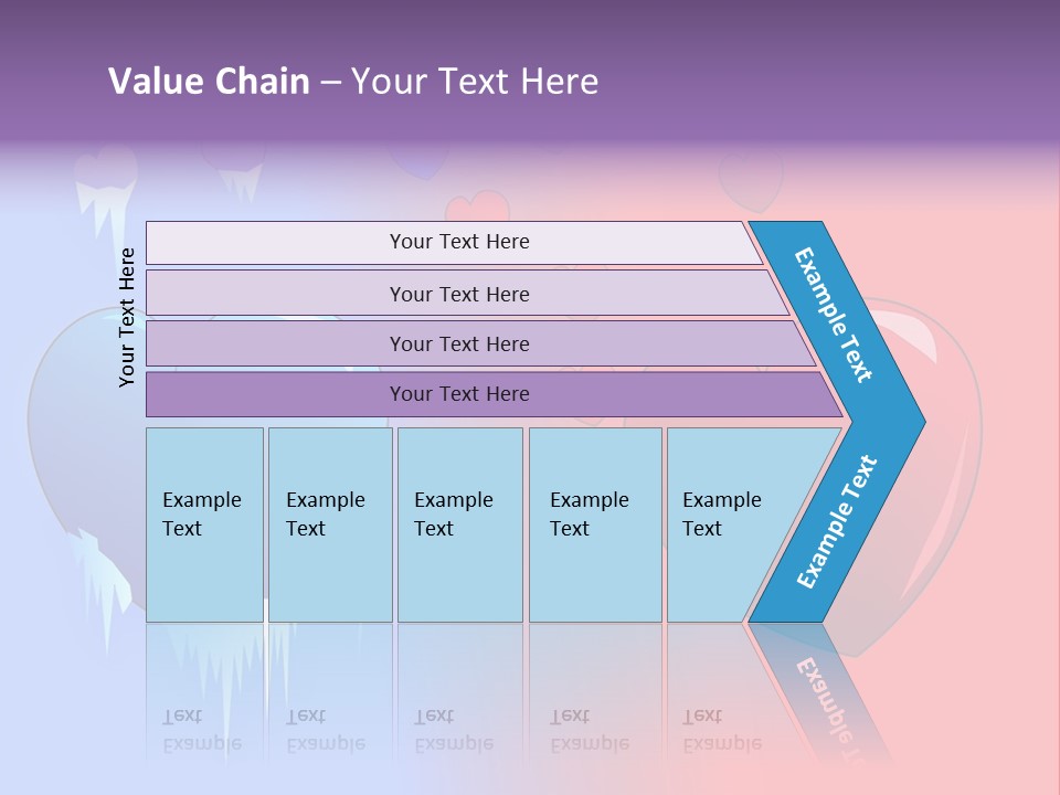 Red Hope Oneway PowerPoint Template