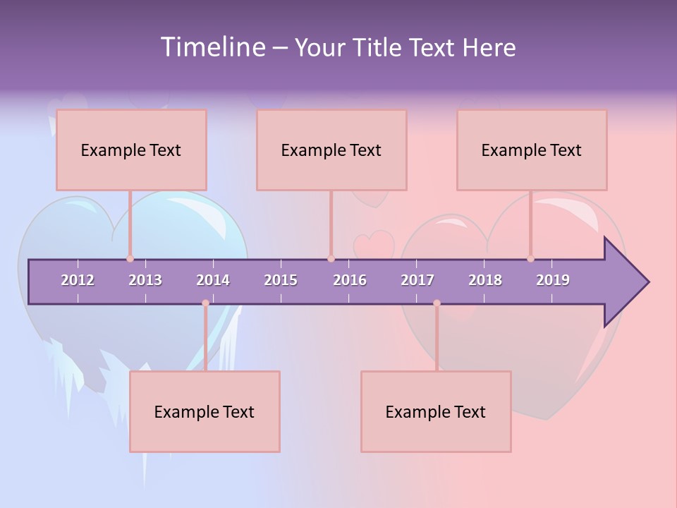 Red Hope Oneway PowerPoint Template