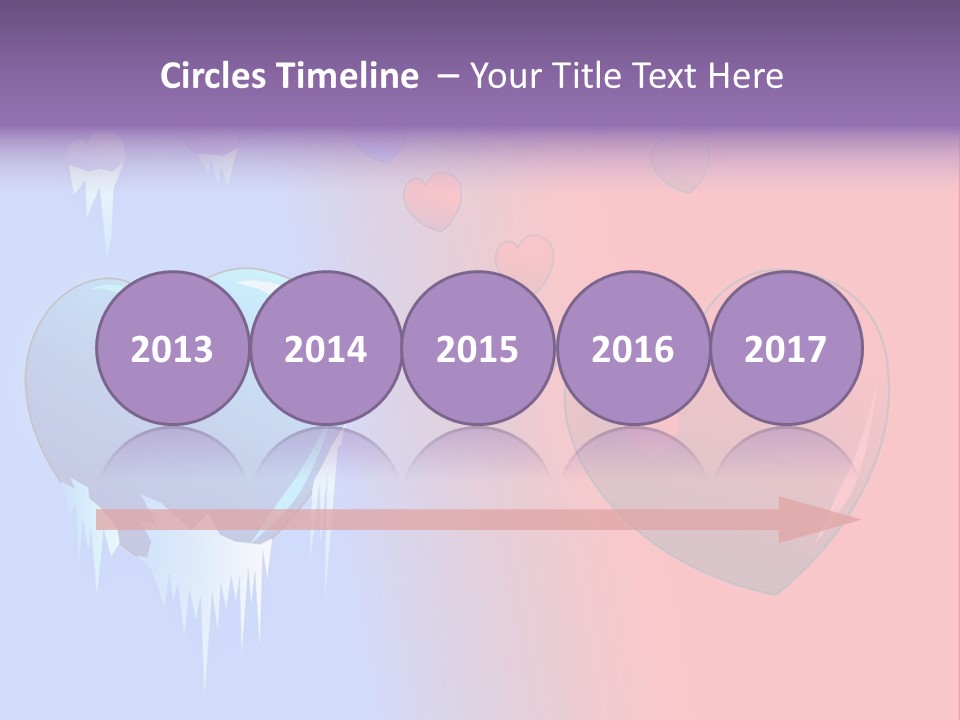 Red Hope Oneway PowerPoint Template
