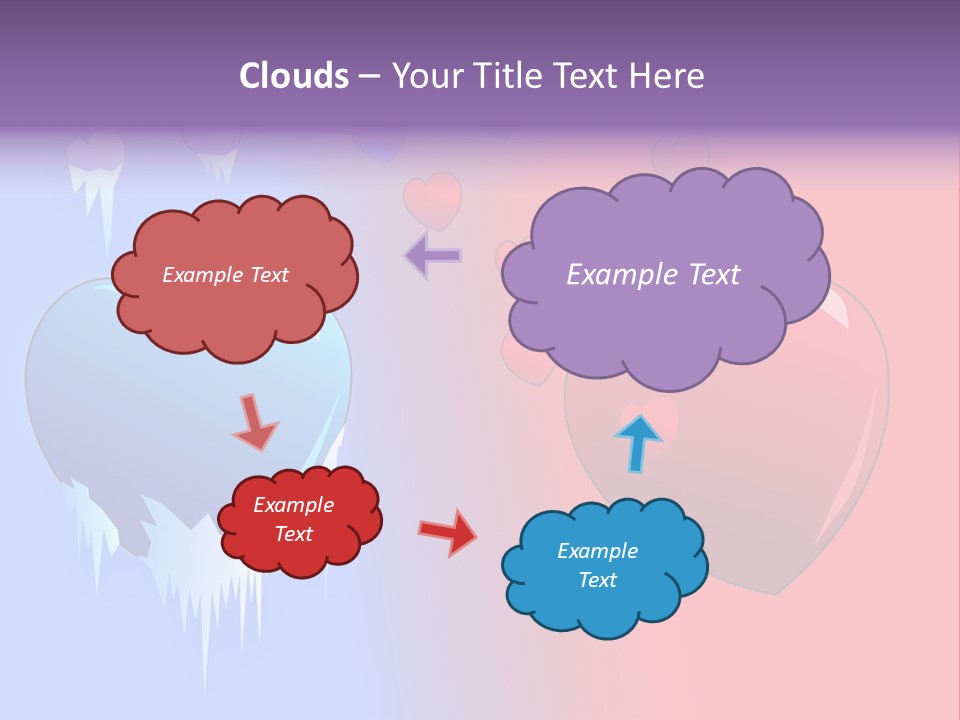 Red Hope Oneway PowerPoint Template
