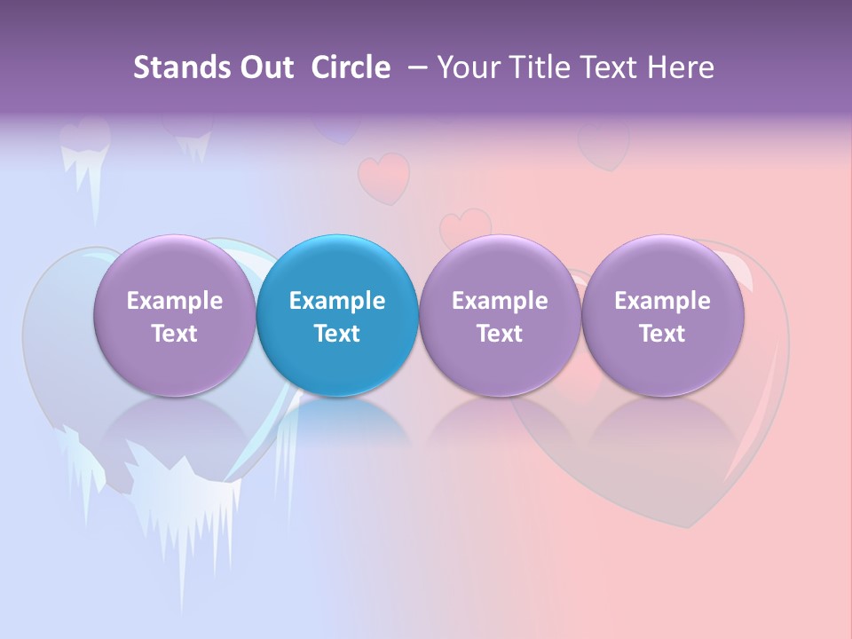 Red Hope Oneway PowerPoint Template