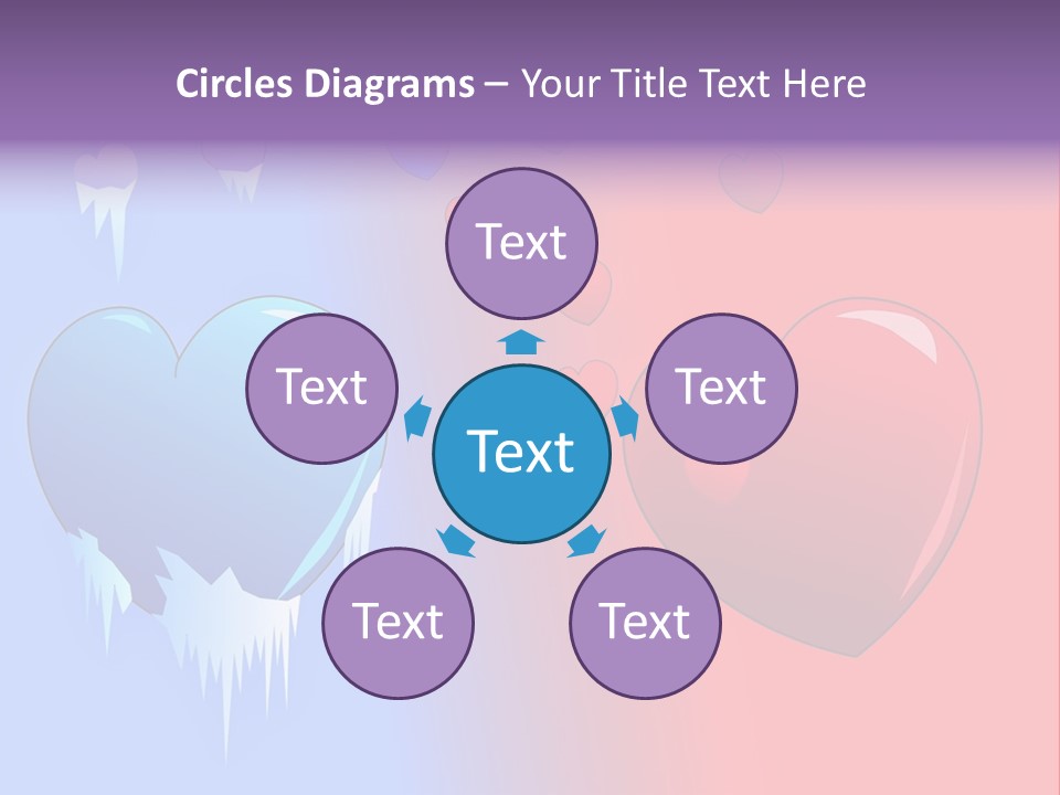 Red Hope Oneway PowerPoint Template