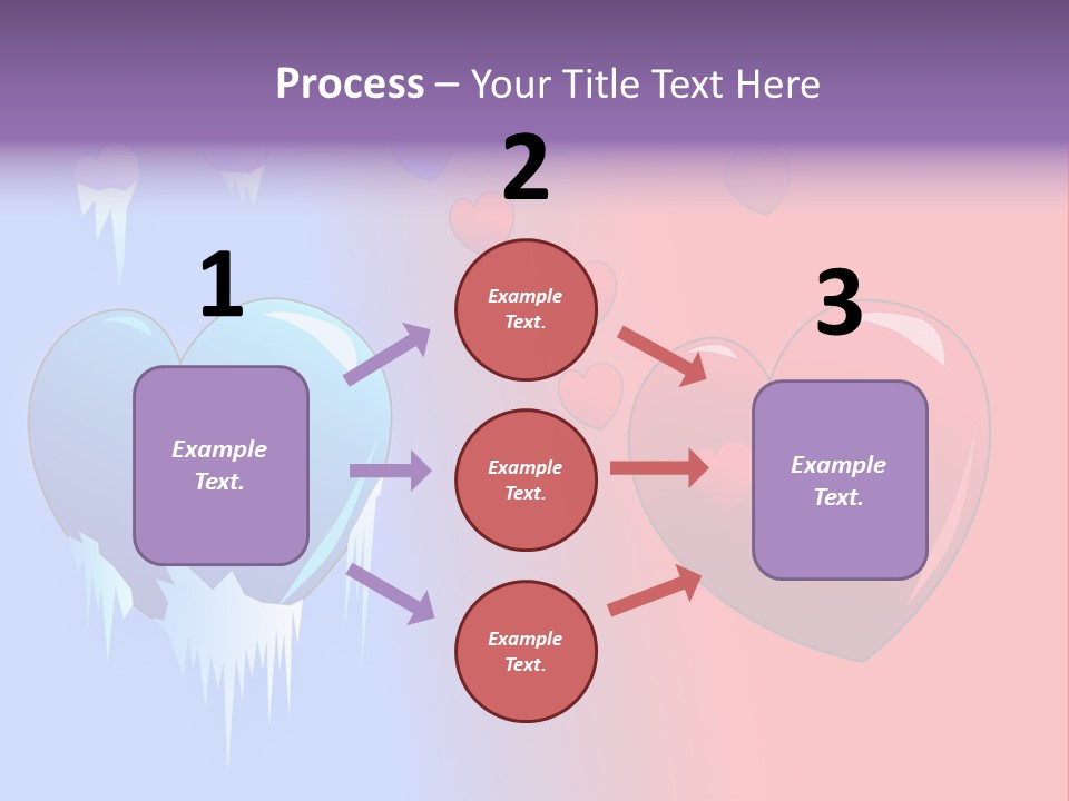 Red Hope Oneway PowerPoint Template
