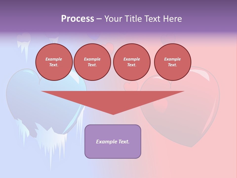 Red Hope Oneway PowerPoint Template