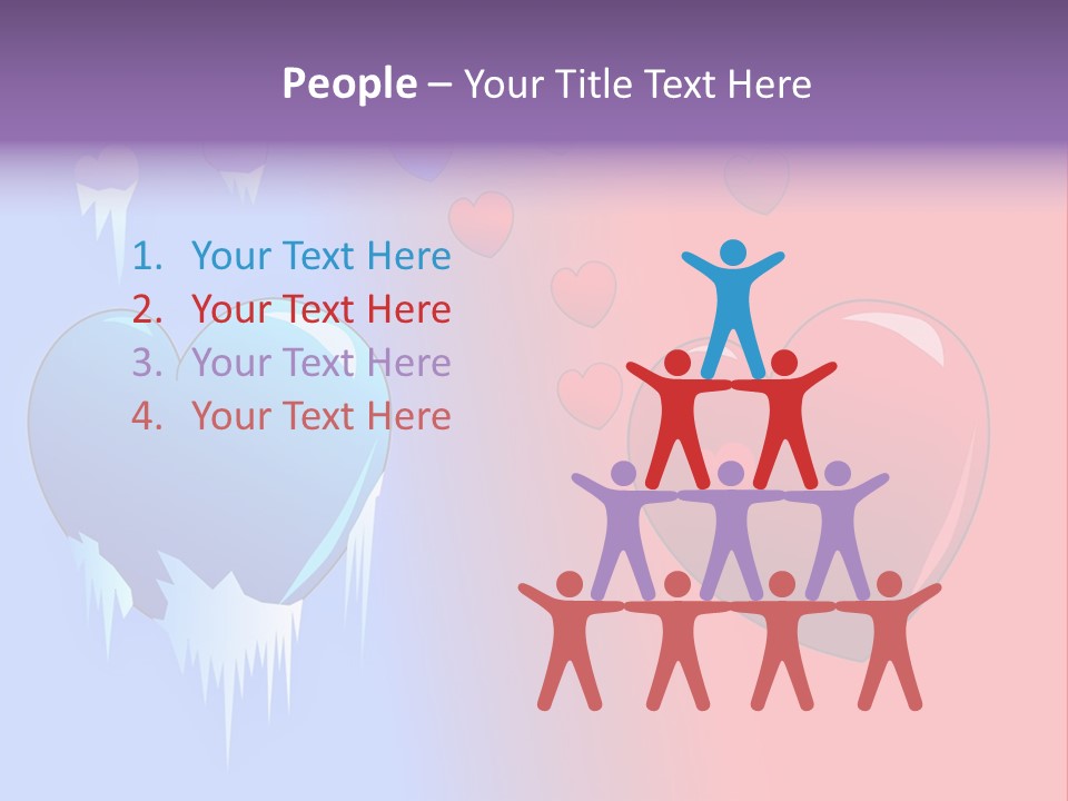 Red Hope Oneway PowerPoint Template