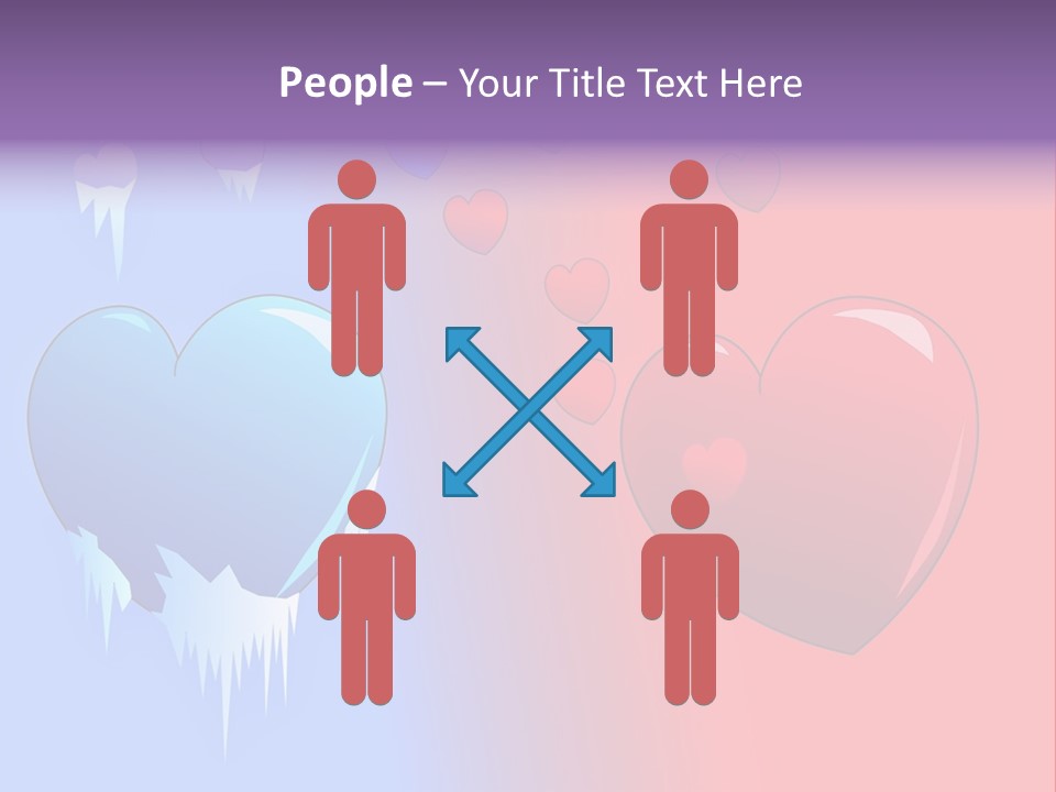 Red Hope Oneway PowerPoint Template