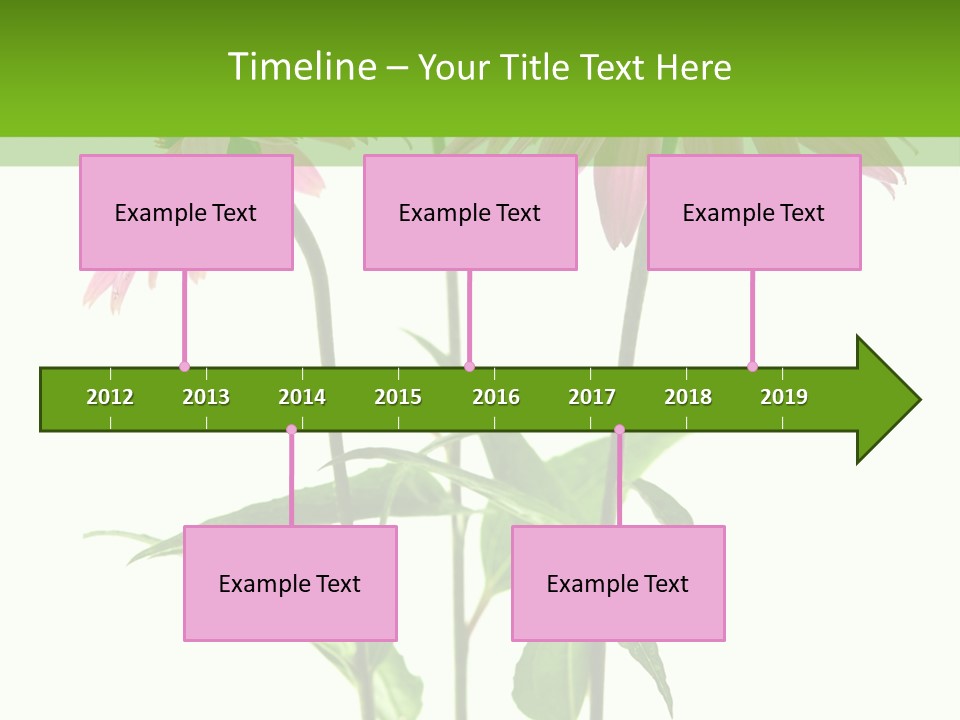 Homeopathic Garden Medicinal PowerPoint Template