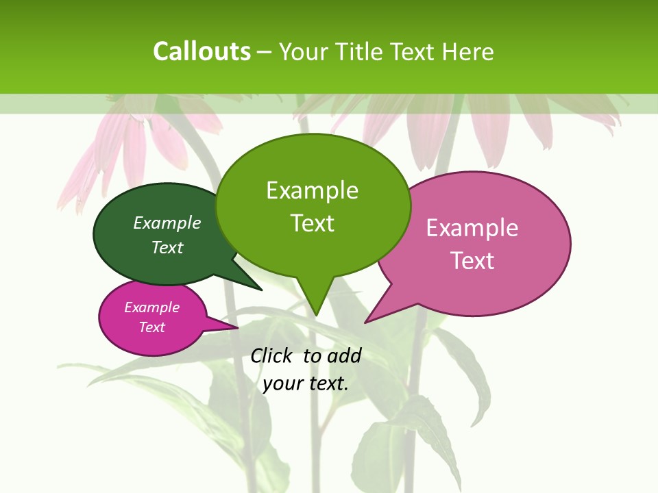 Homeopathic Garden Medicinal PowerPoint Template