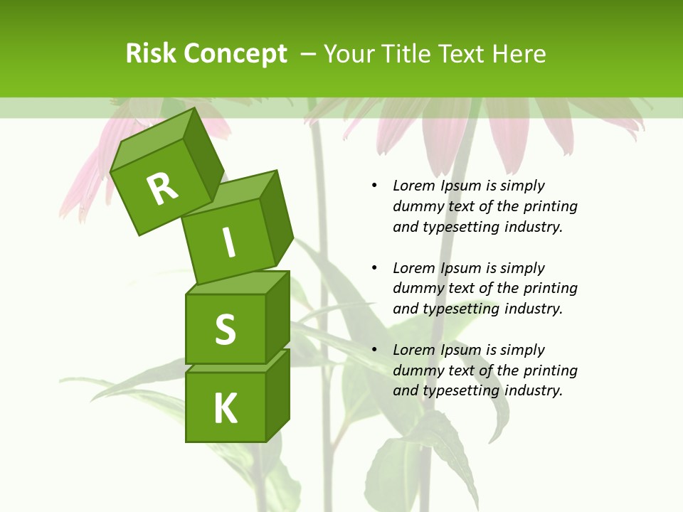 Homeopathic Garden Medicinal PowerPoint Template