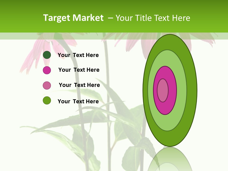 Homeopathic Garden Medicinal PowerPoint Template