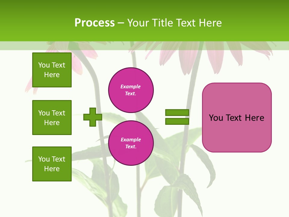 Homeopathic Garden Medicinal PowerPoint Template